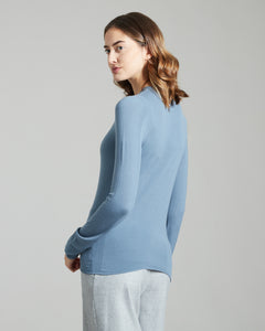 Light blue Kid Wool 12.8 crew-neck sweater