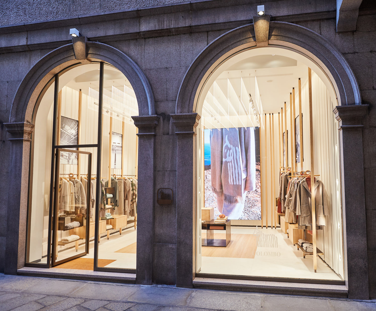 Lanificio Colombo Flagship Store Milan