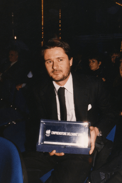 Roberto Colombo receives the "Entrepreneur of the Year" Award in the Research and Development category