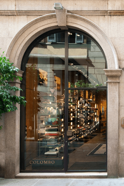Colombo opens its Milan boutique on Via della Spiga