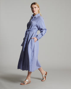 Purple chemisier dress 2