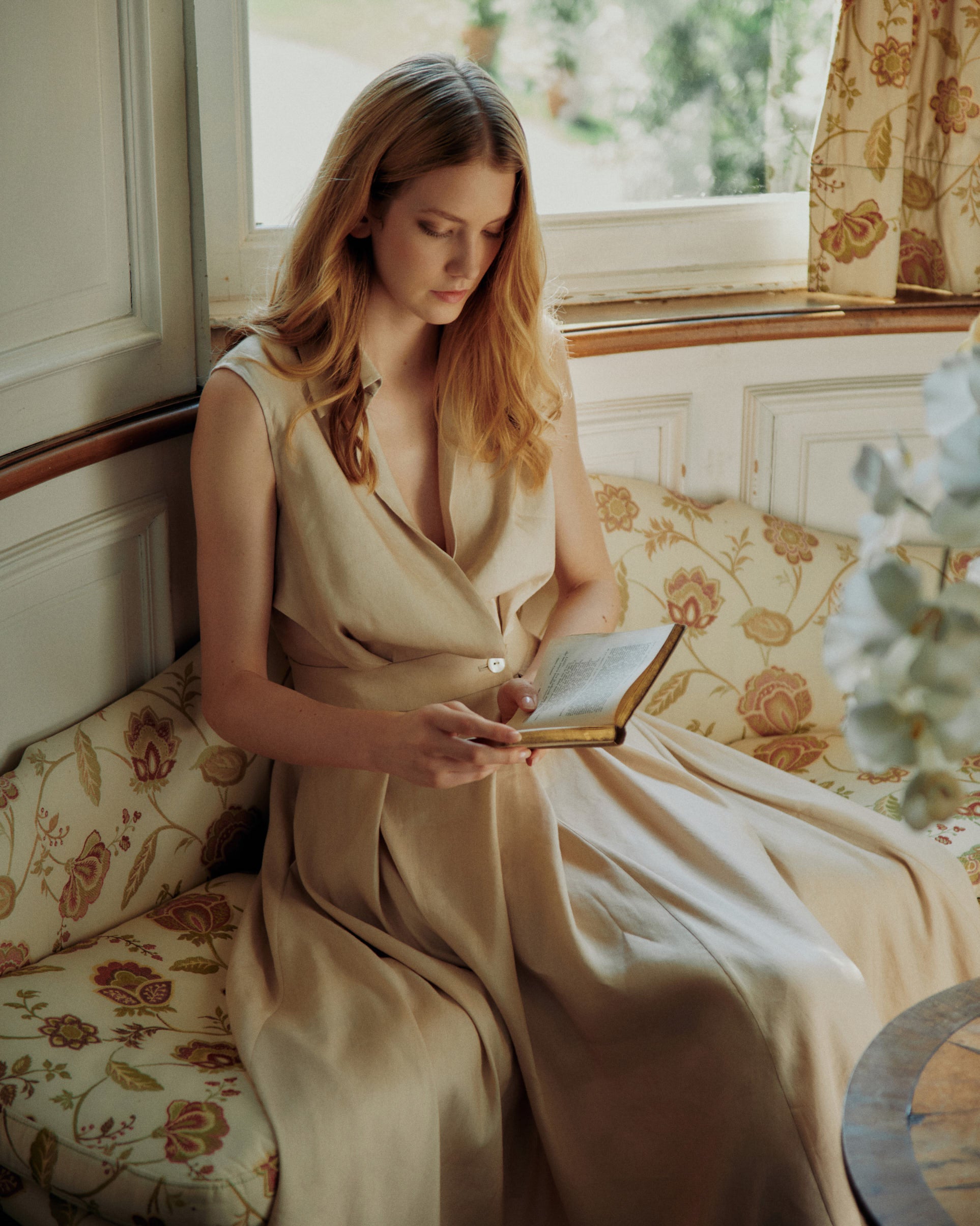 Wool and silk Chemisier