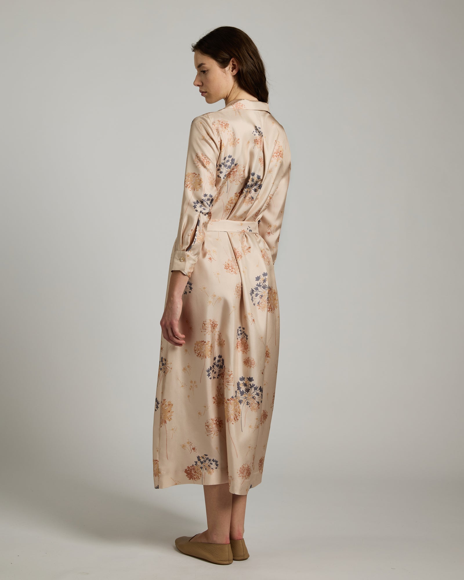 Valsesia Gaze Printed Pure Silk Chemisier 4