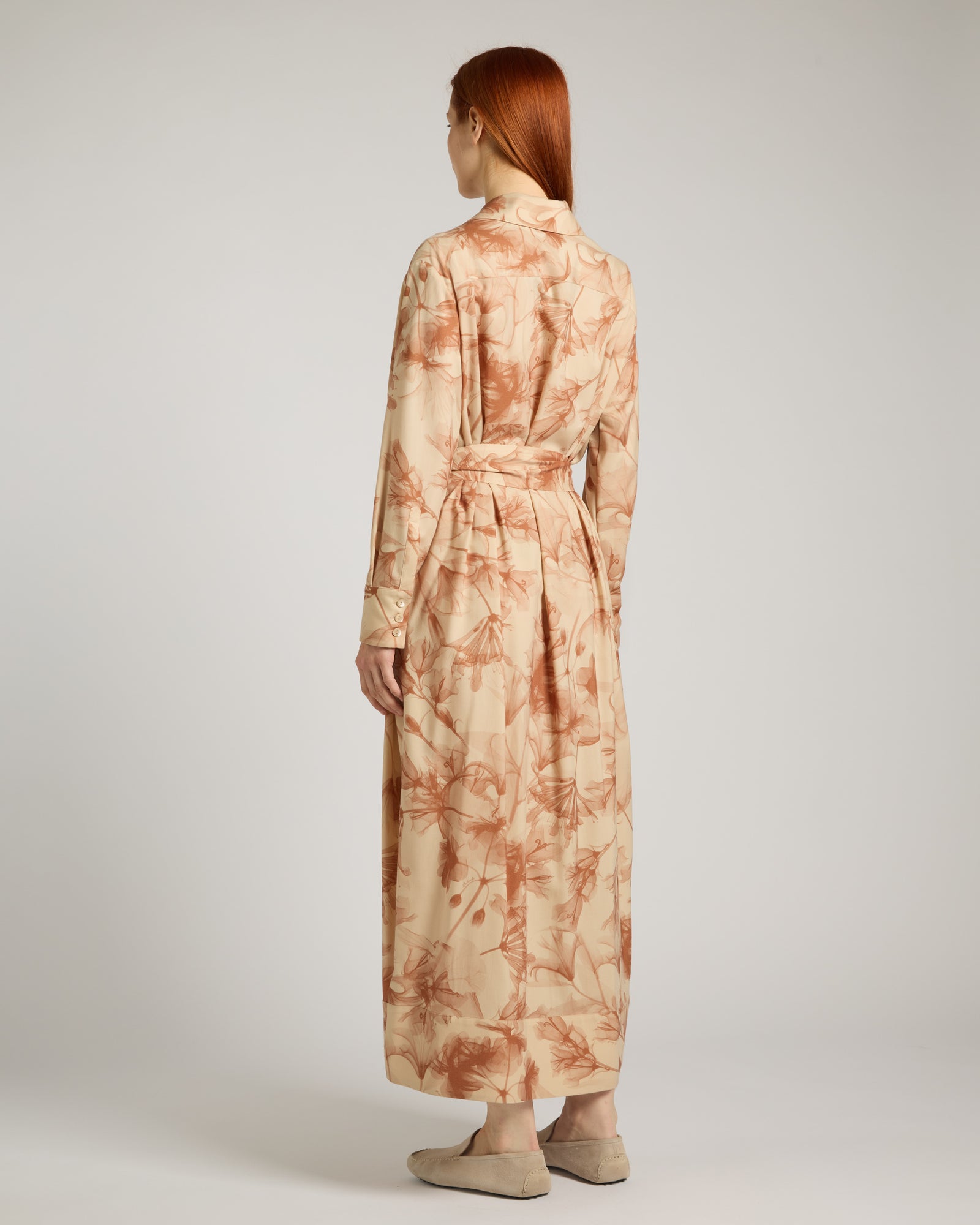 Cashmere 4.0 Dress with Dandelion print 4