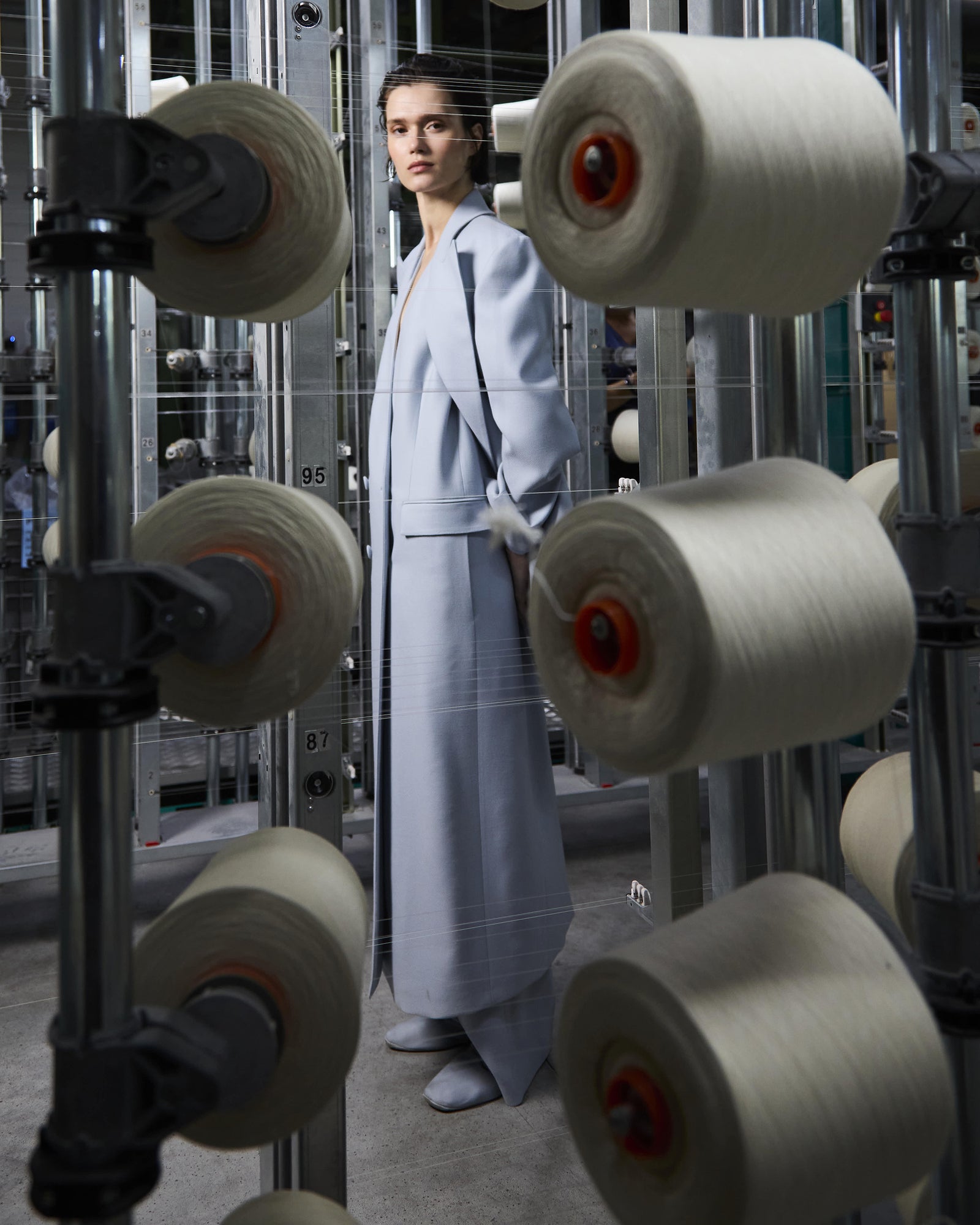 Double-Breasted Dress in Kid Wool 12.8