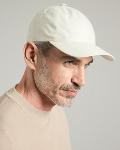 Baseball Cap aus Summer Cashmere 4.0 beige