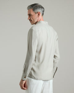 Cashmere 4.0 Elfenbeinfarbenes Reliance-Shirt