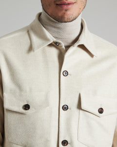 Reliance jacket in cashmere double