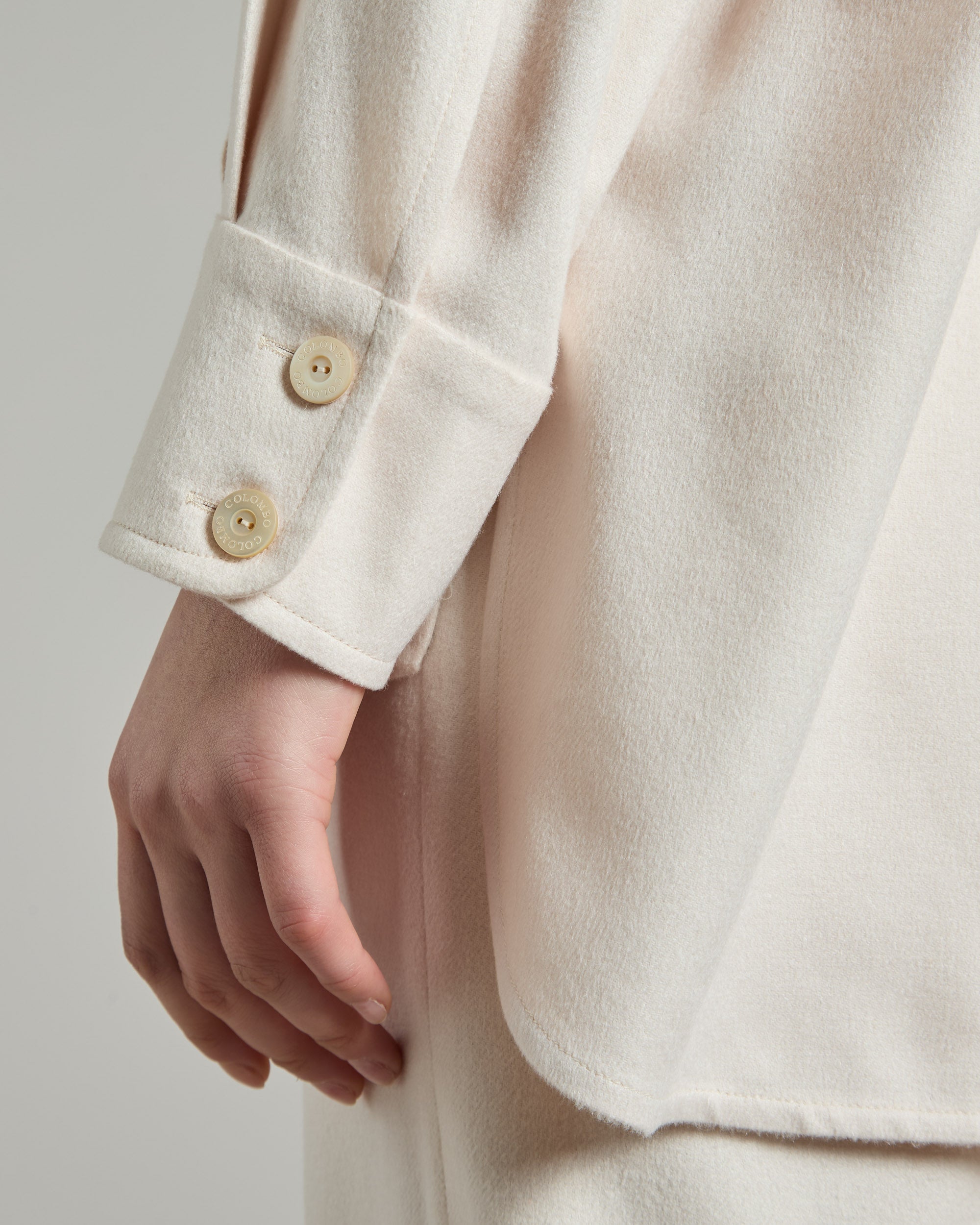 Pink Touch Cashmere Blouse