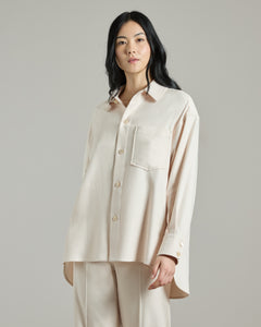 Pink Touch Cashmere Blouse