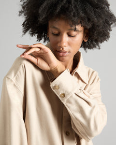 Beige Touch Cashmere Blouse 3
