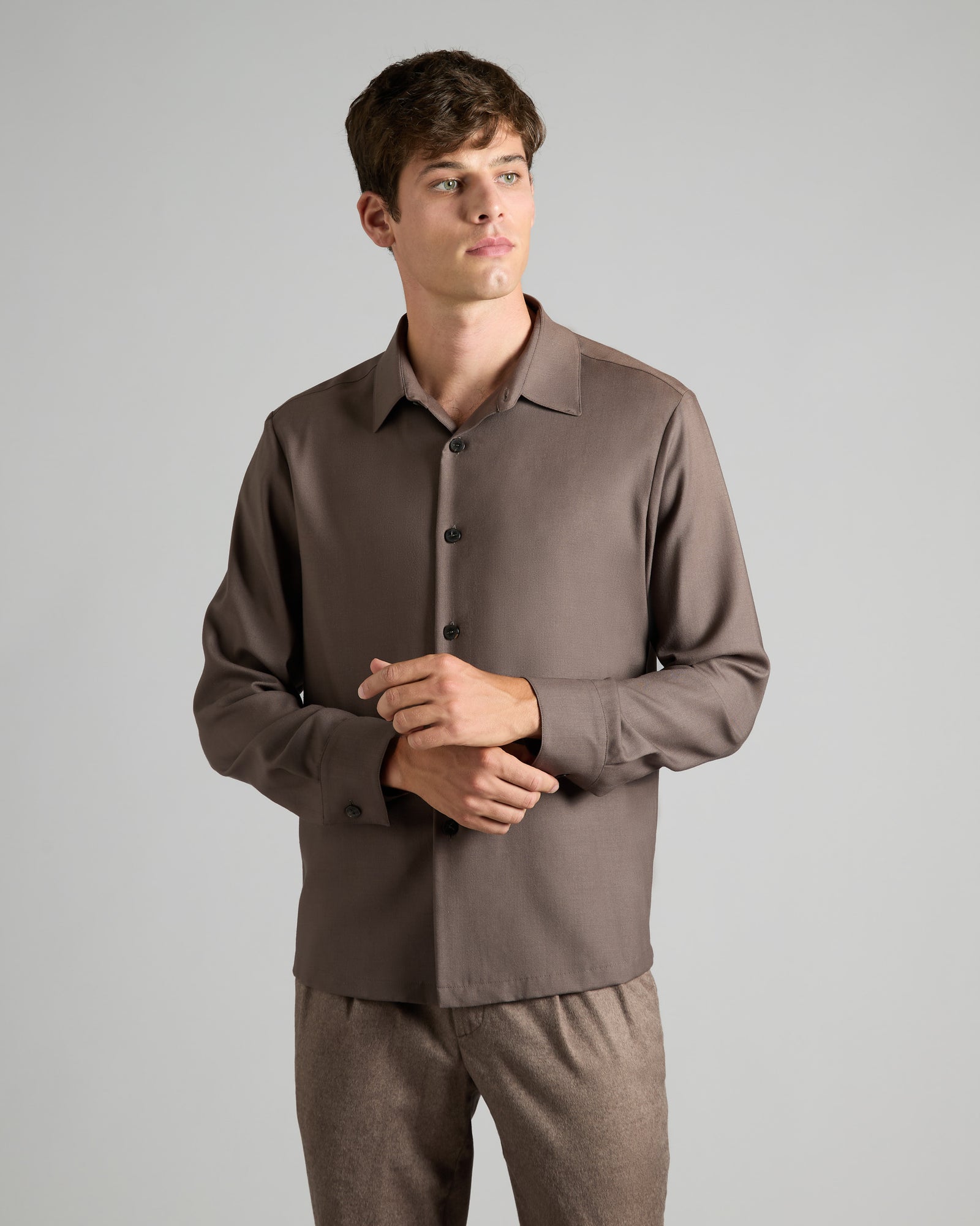 Reliance Cashmere 4.0 brown shirt 901