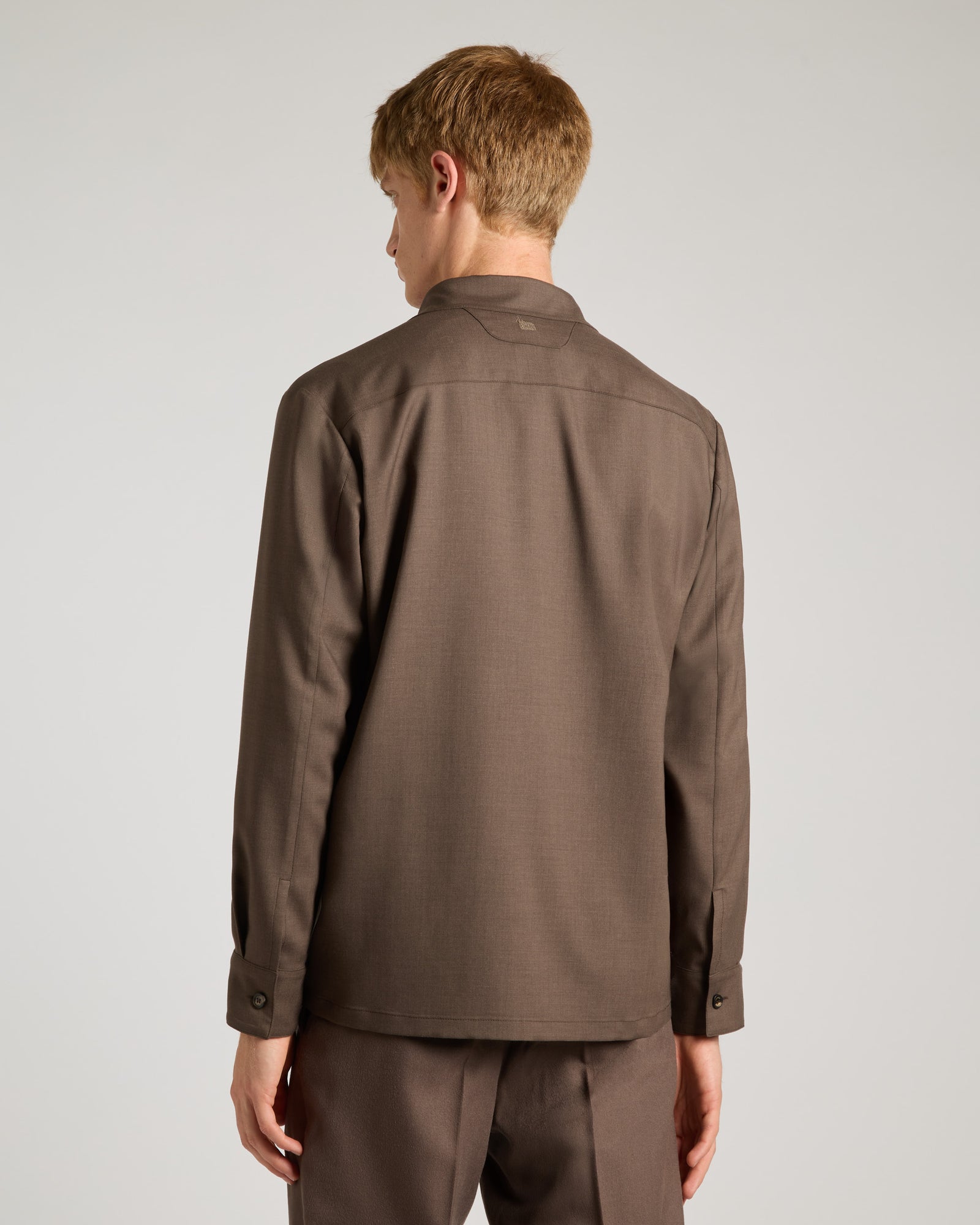 Brown Cashmere 4.0 Reliance shirt 4