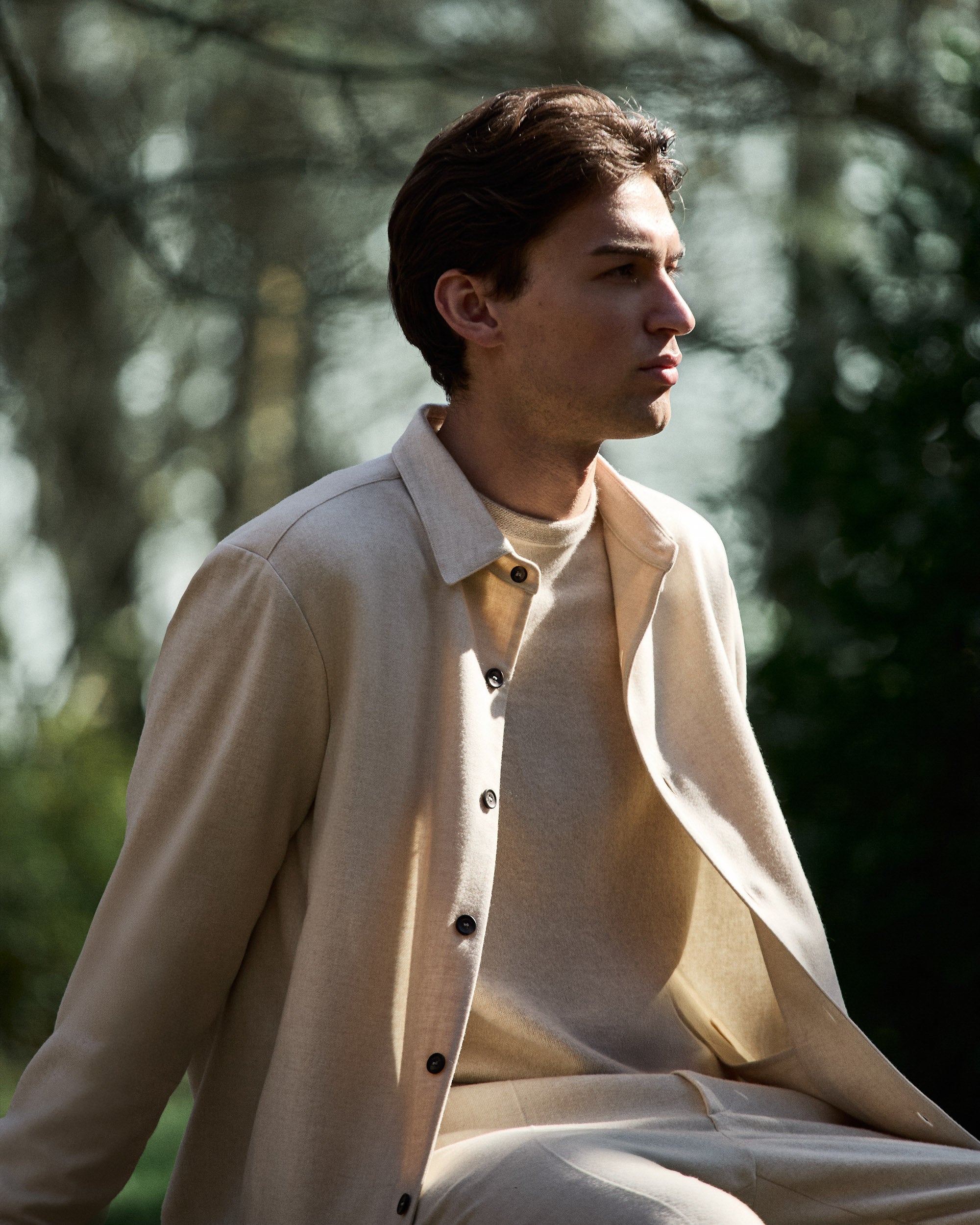 Shirt in Cashmere Yangir