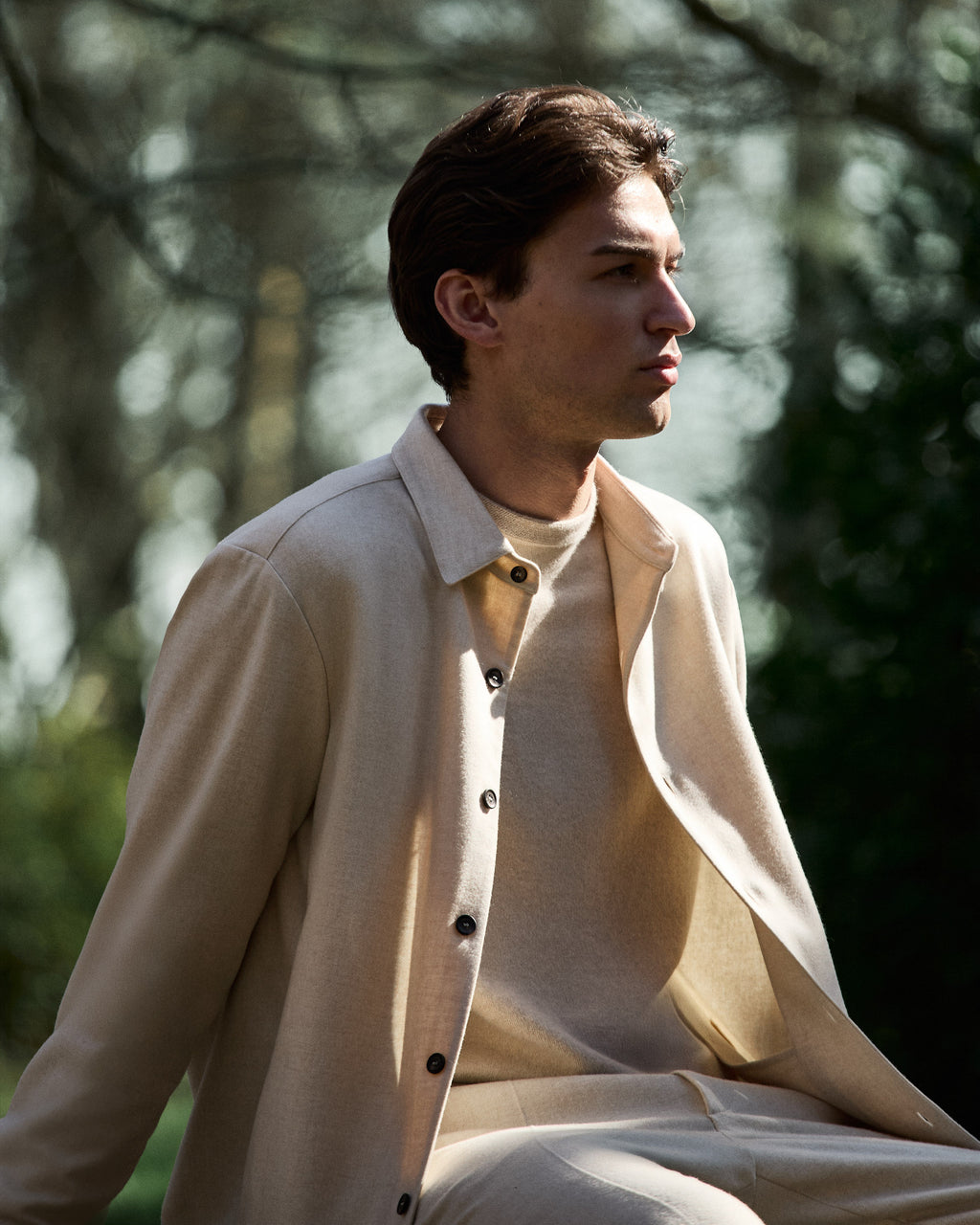 Shirt in Cashmere Yangir