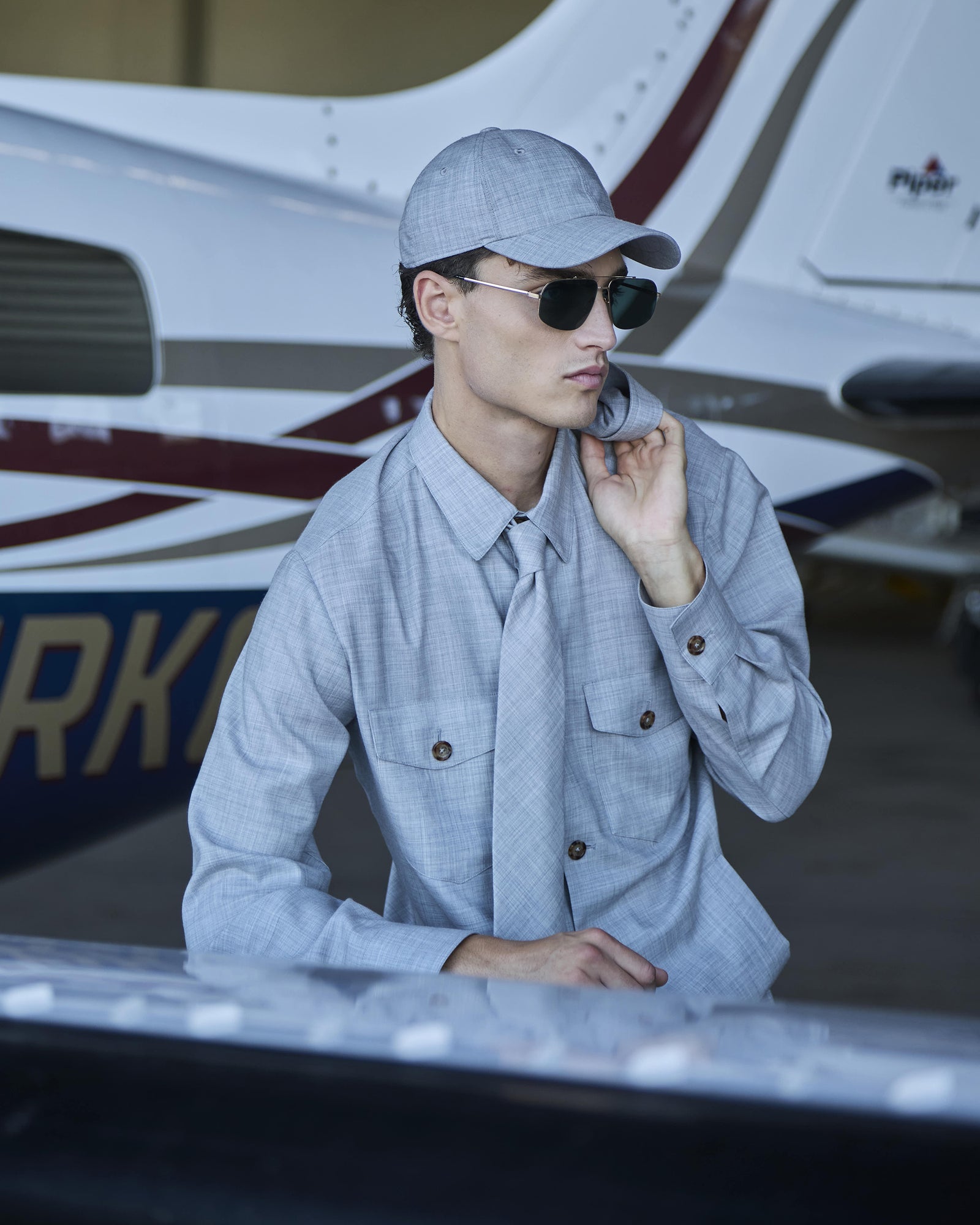 Cashmere 4.0 shirt grey