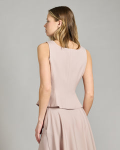 Mohair wool vest