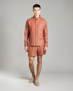 Shirt in Summer Cashmere 4.0 in orange