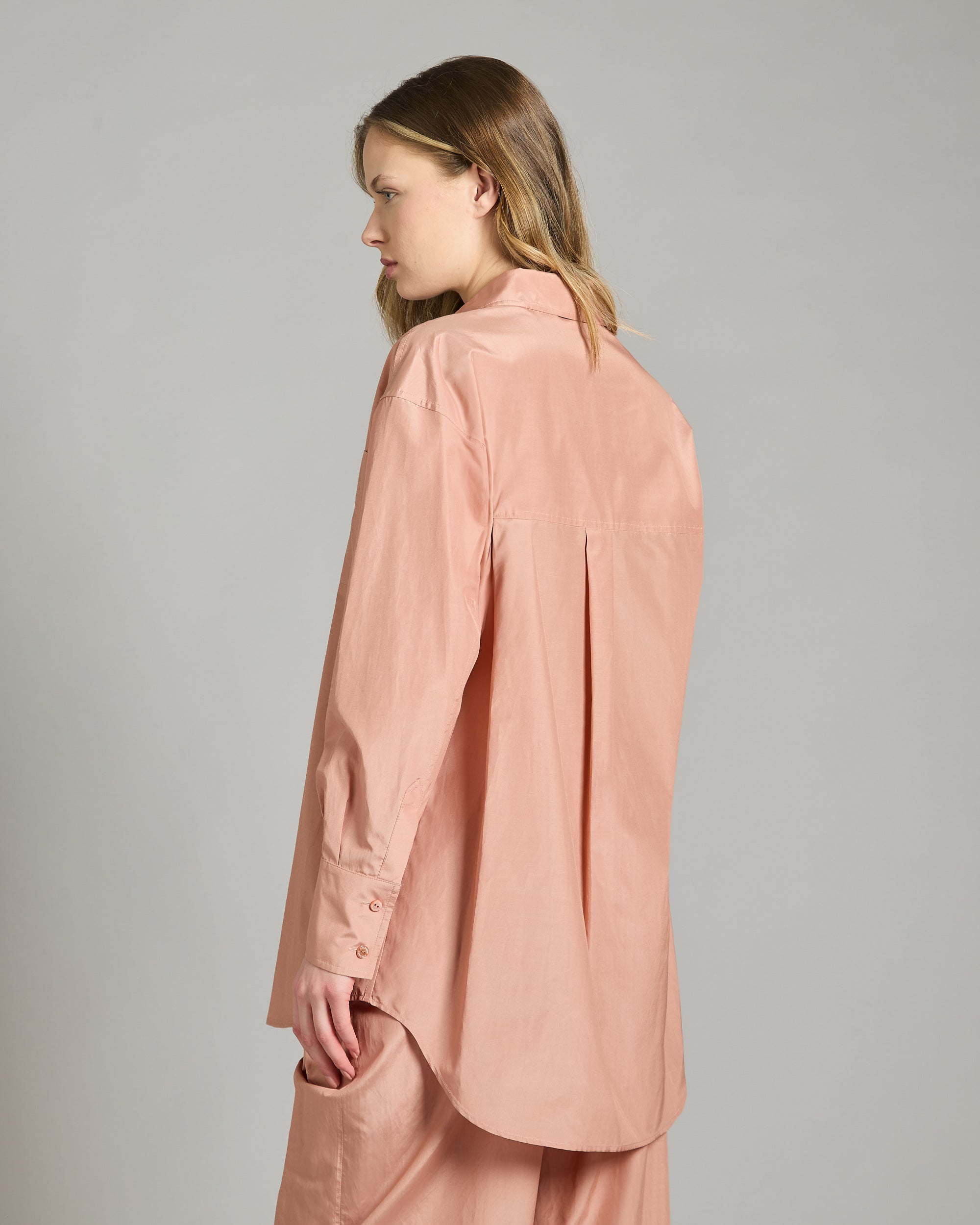 Silk and cotton Pink Shirt
