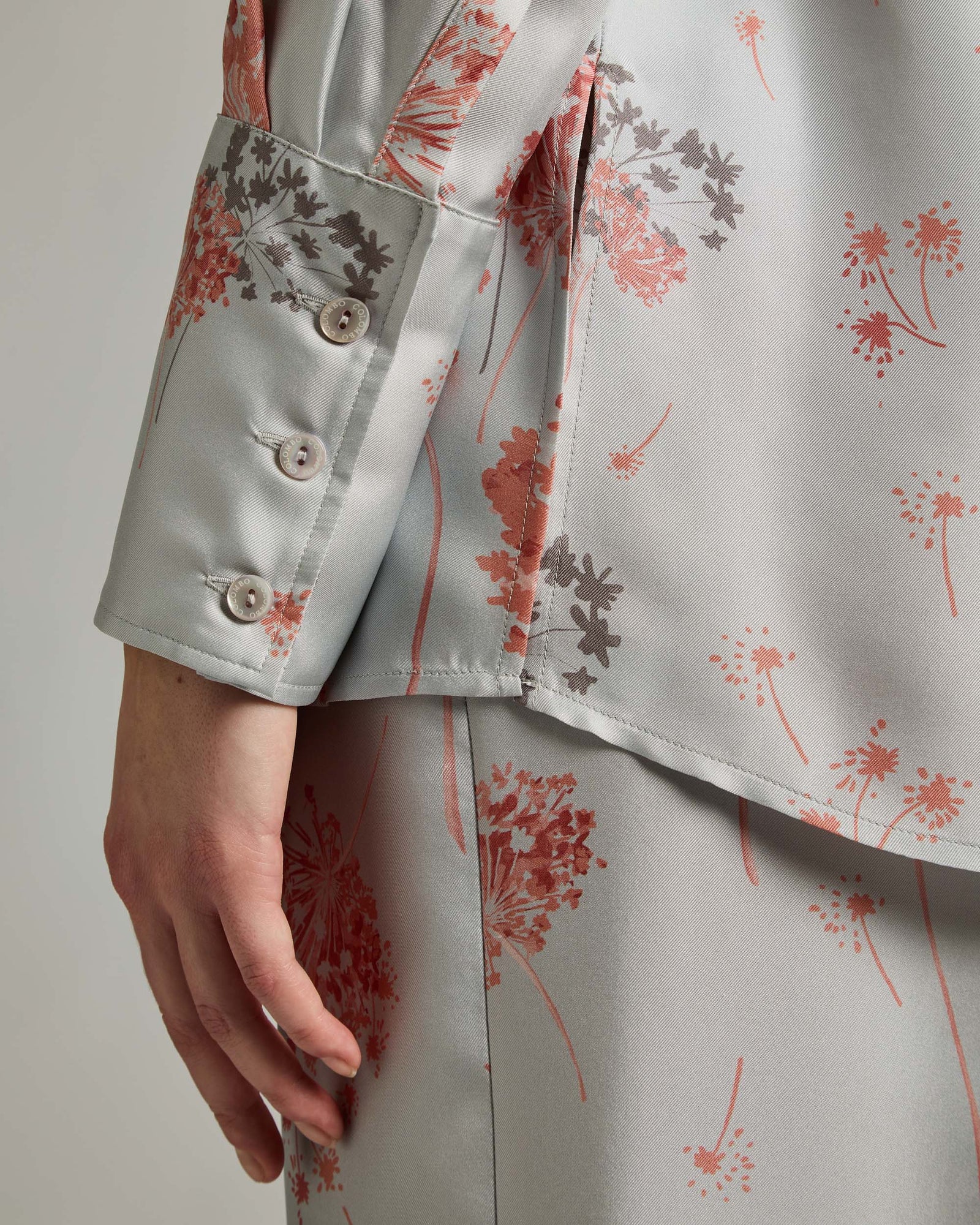 Printed pure silk shirt Valsesia Gaze 3