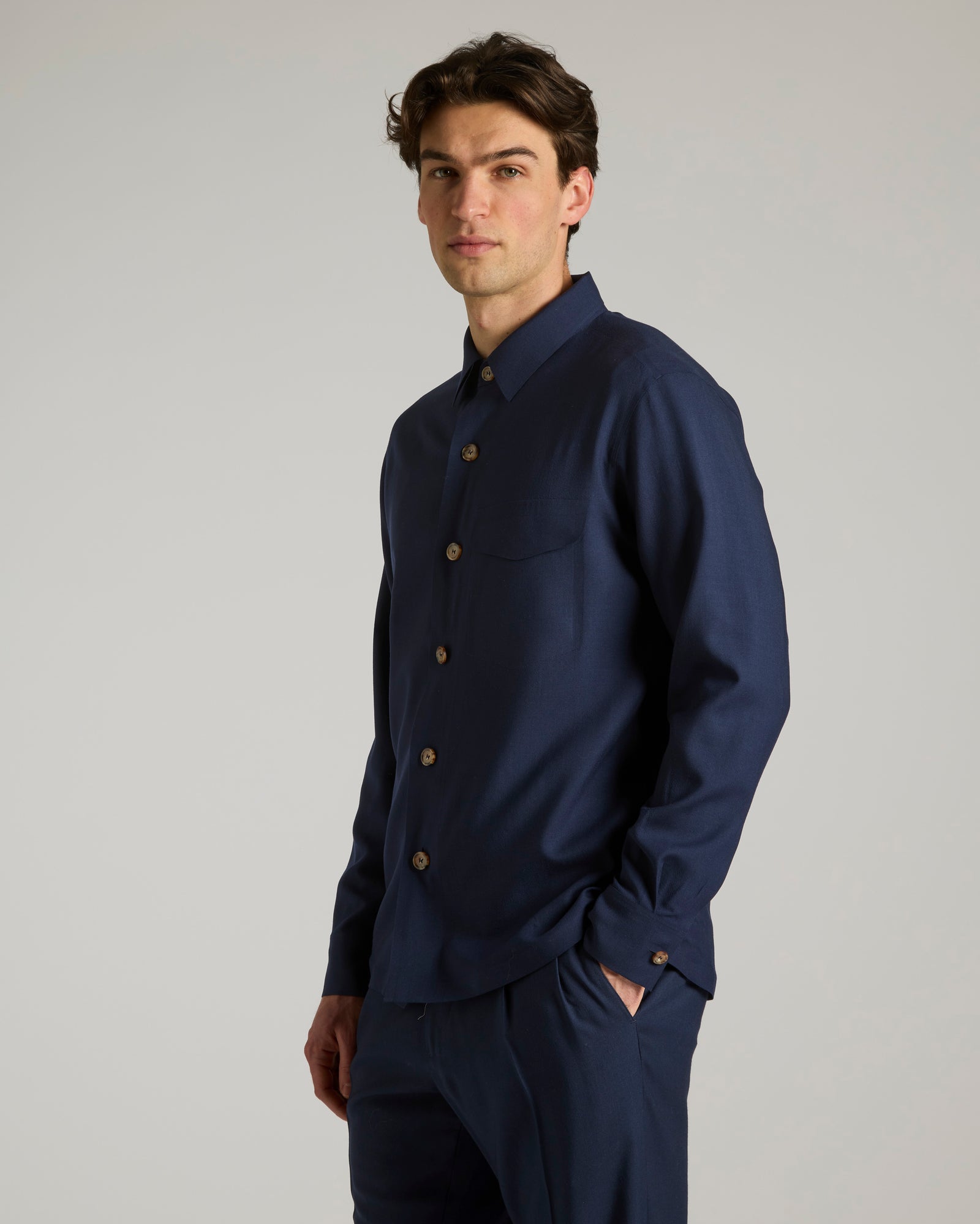 AQUA Shirt in Cashmere 4.0