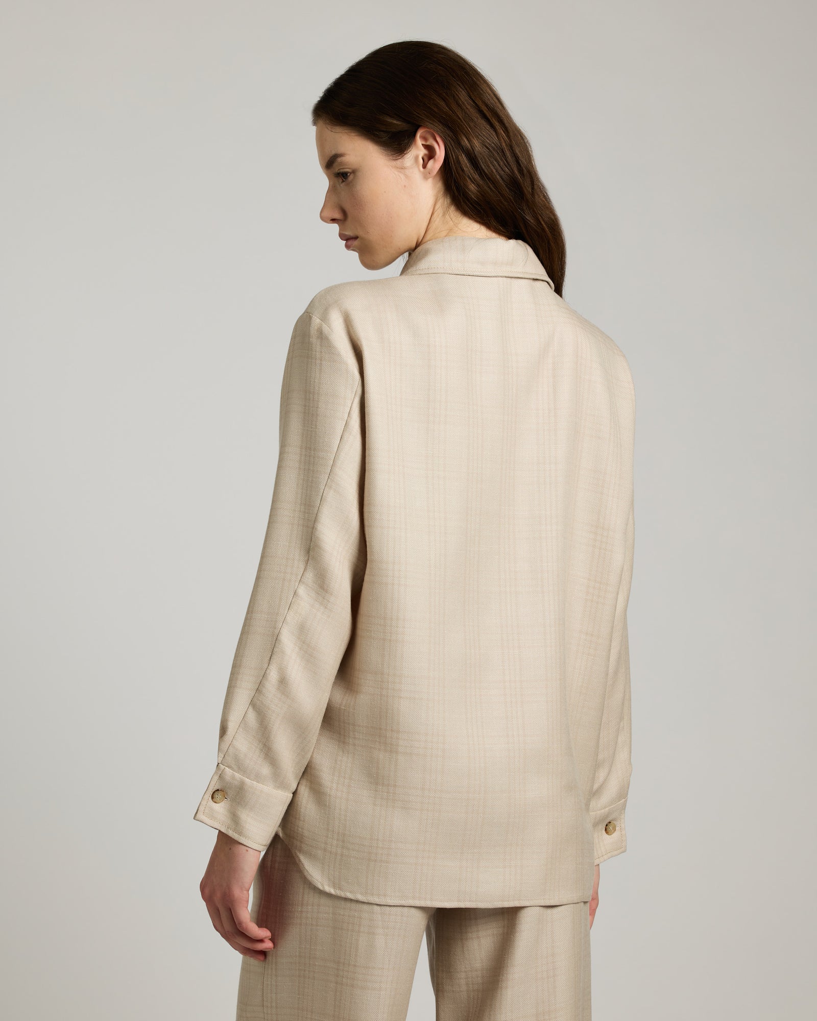 Cashmere Waves Check Shirt 4