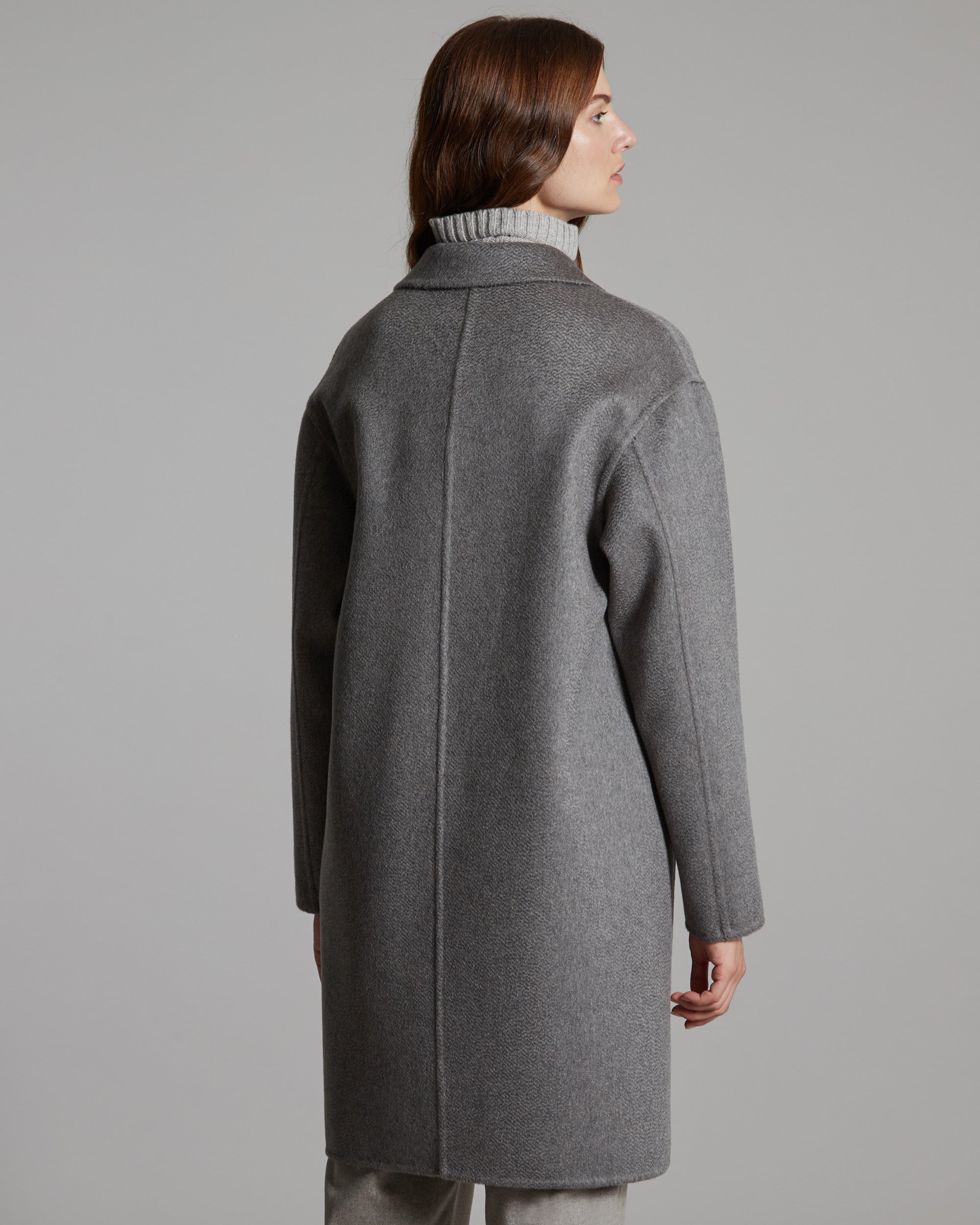 Theory funnel neck coat deals