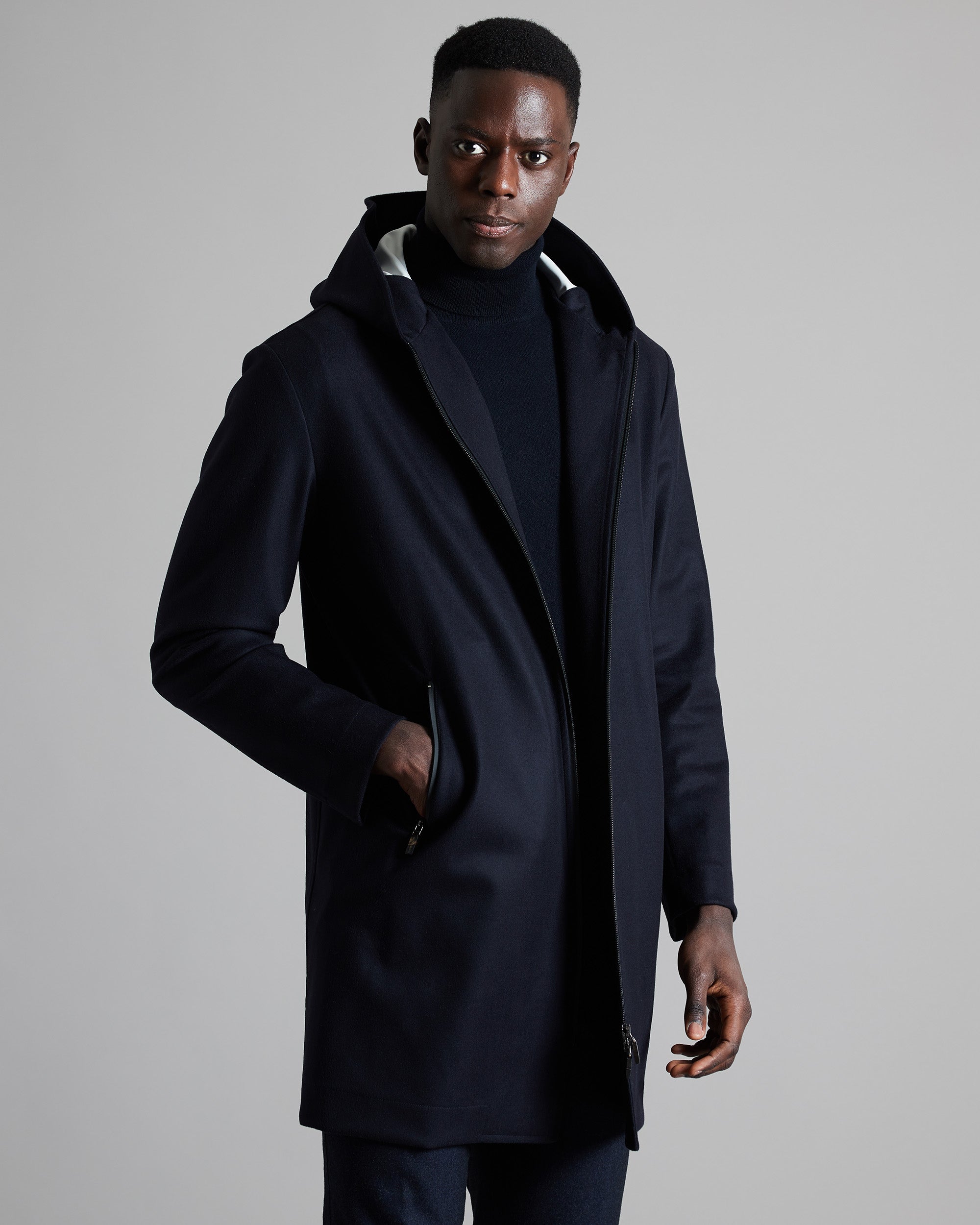 Cashmere RAINBOW parka