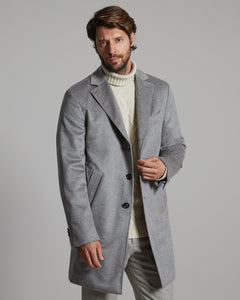 Brown cashmere coat 2