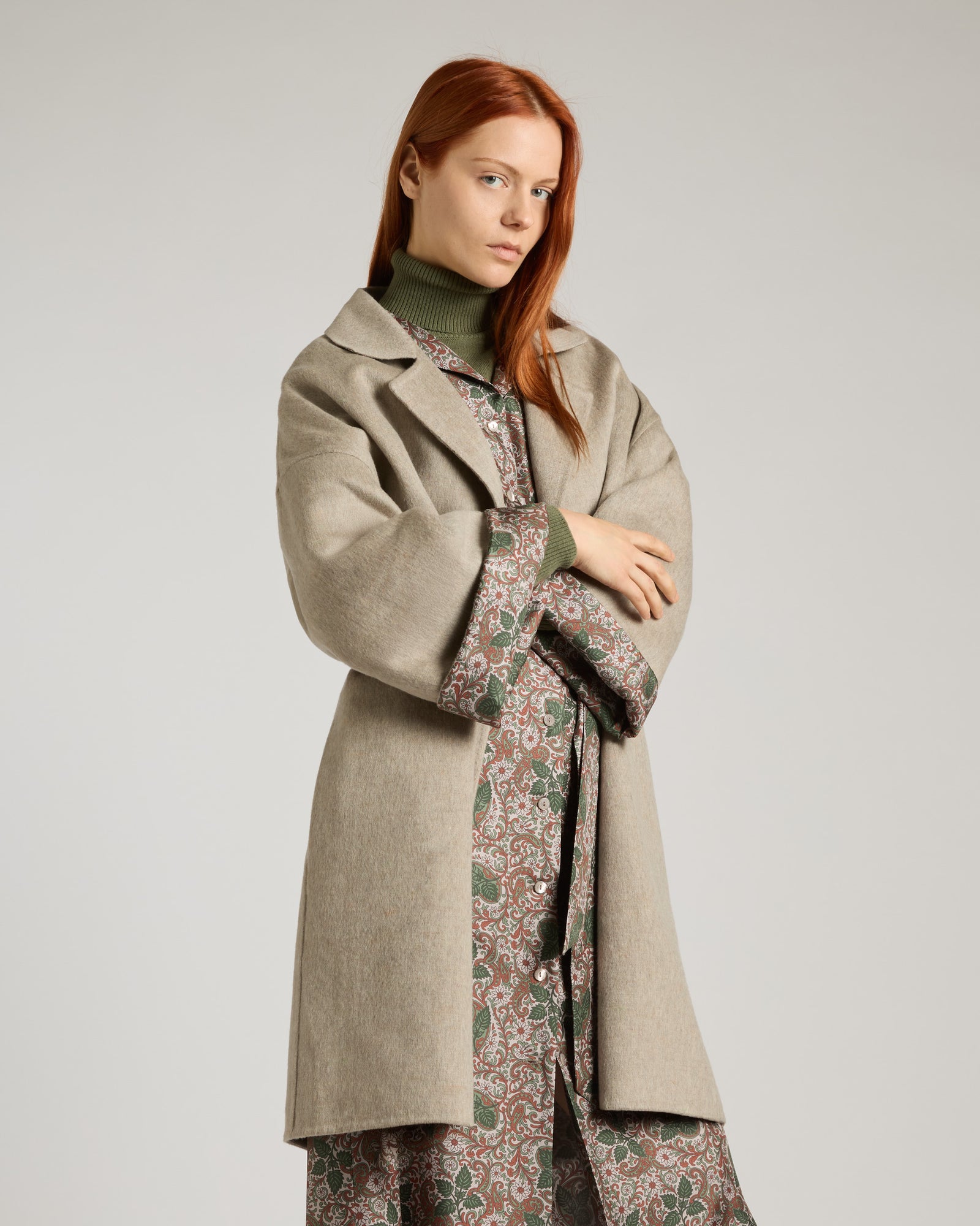 Double cashmere coat 5