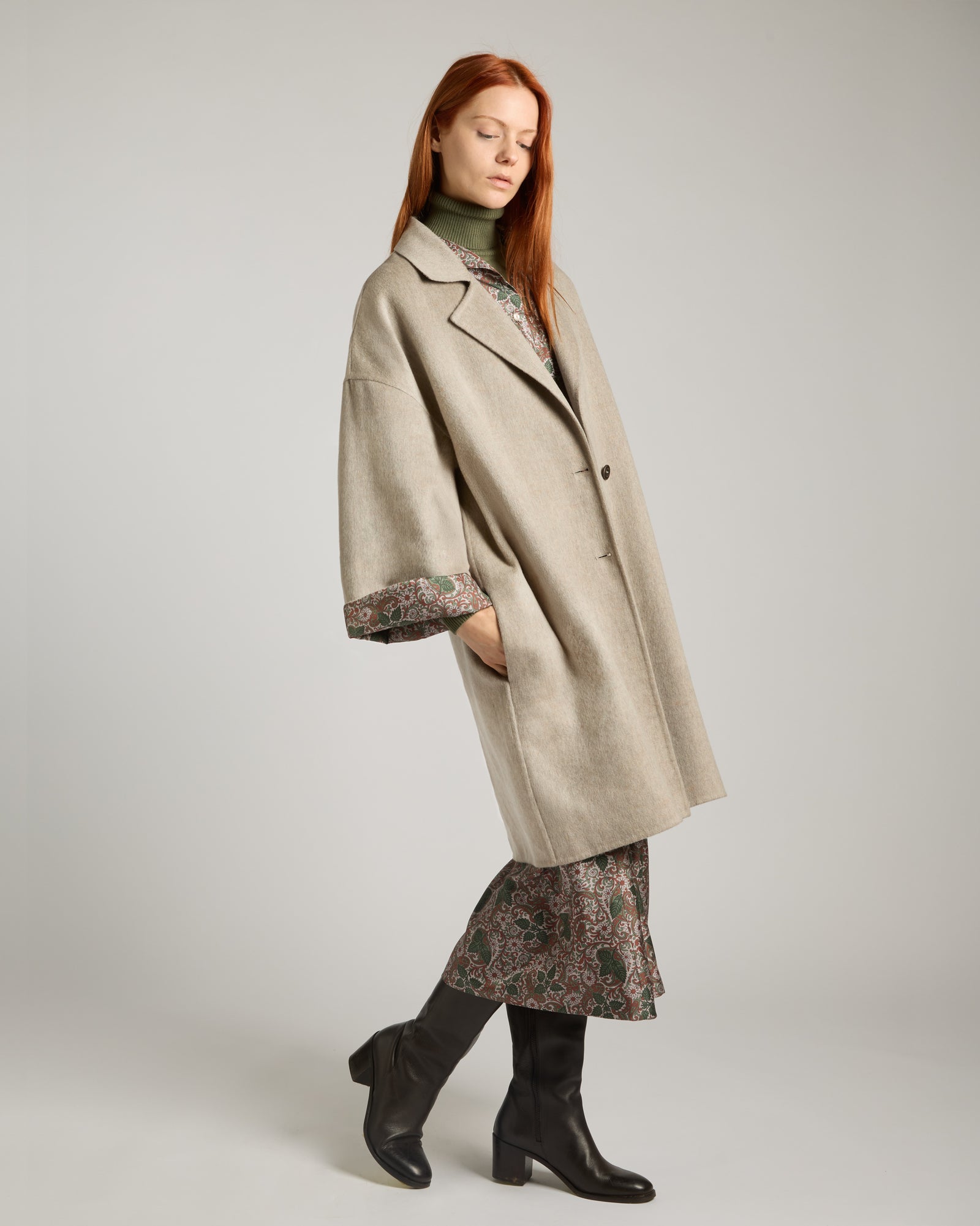 Double cashmere coat 4