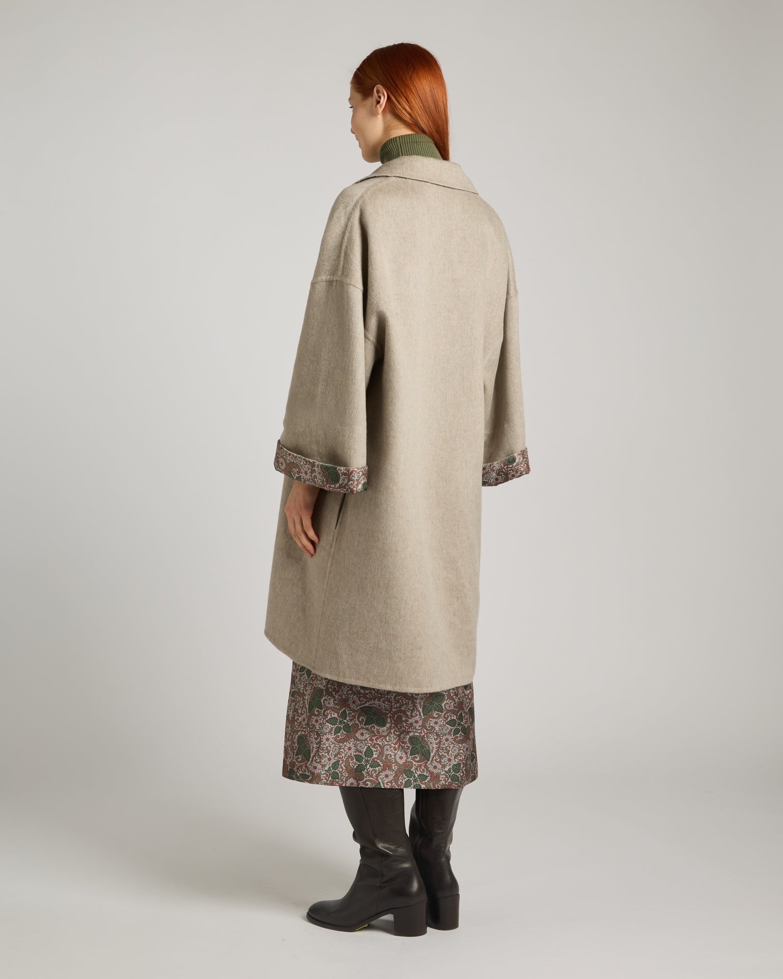 Double cashmere coat 12