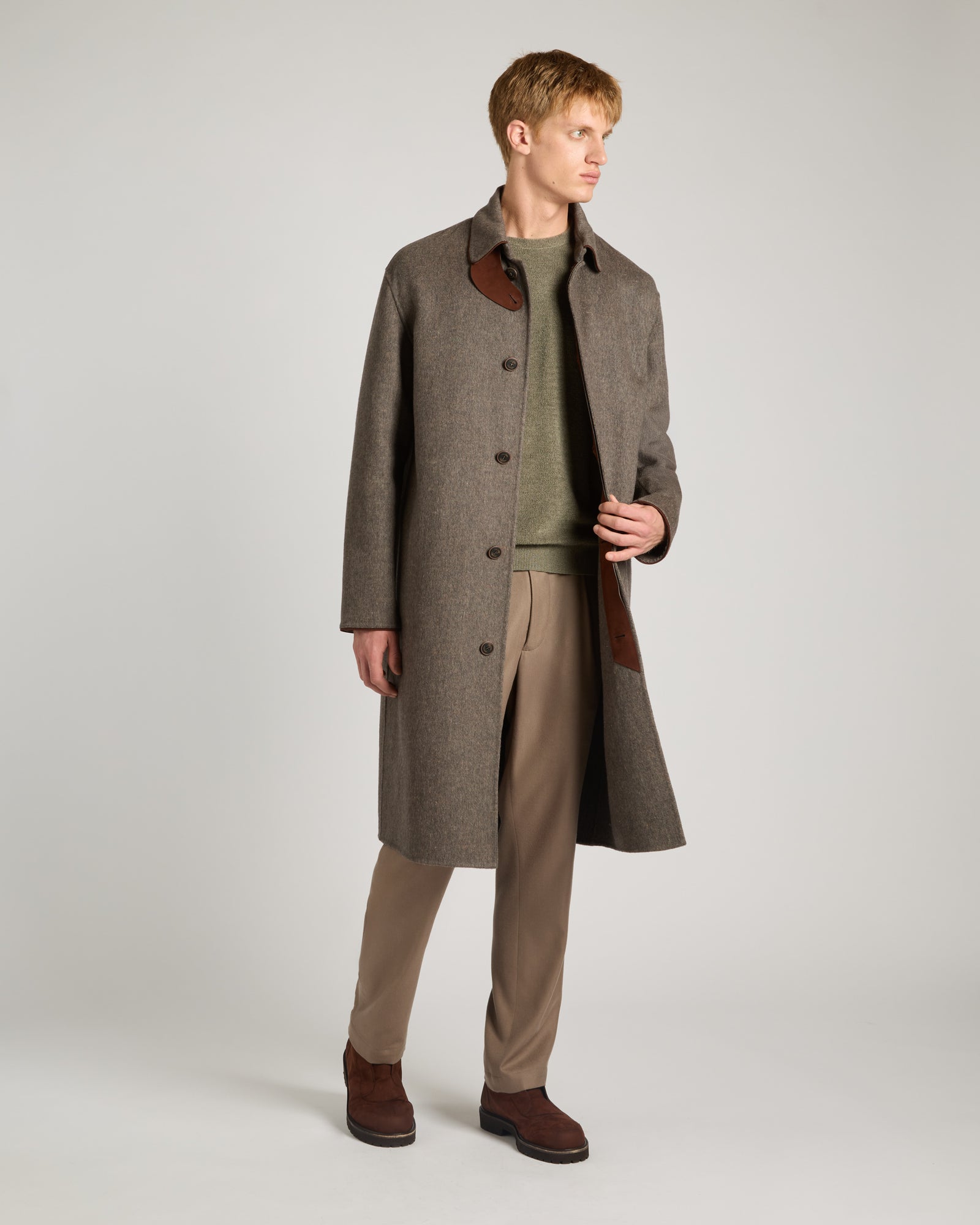 Double cashmere coat 2