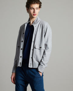 James cashmere fleece bomber