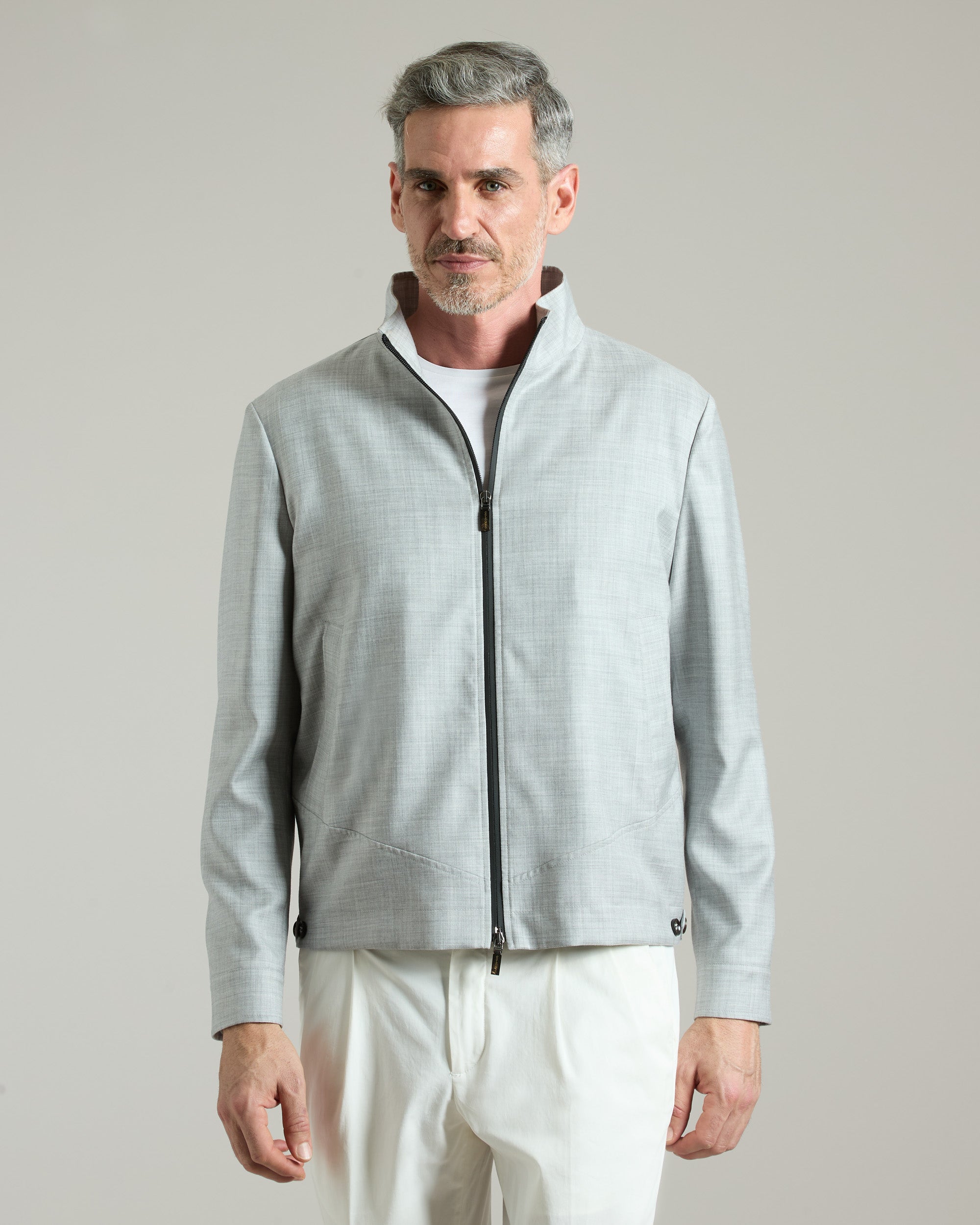 Gray cashmere 4.0 jacket