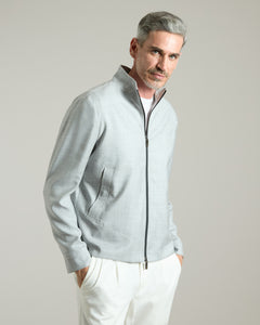 Giubbino in cashmere 4.0 grigio