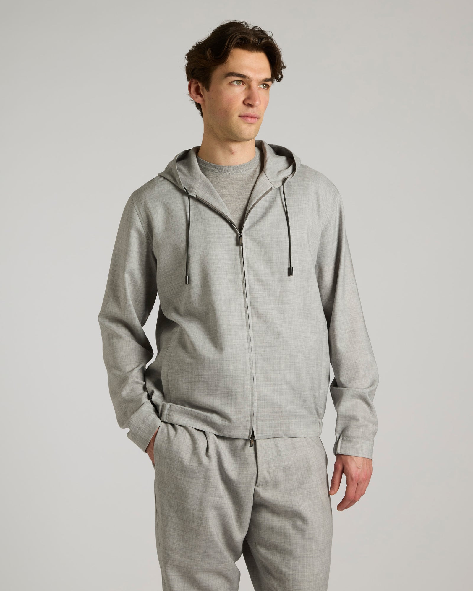 Light grey Cashmere 4.0 blouson