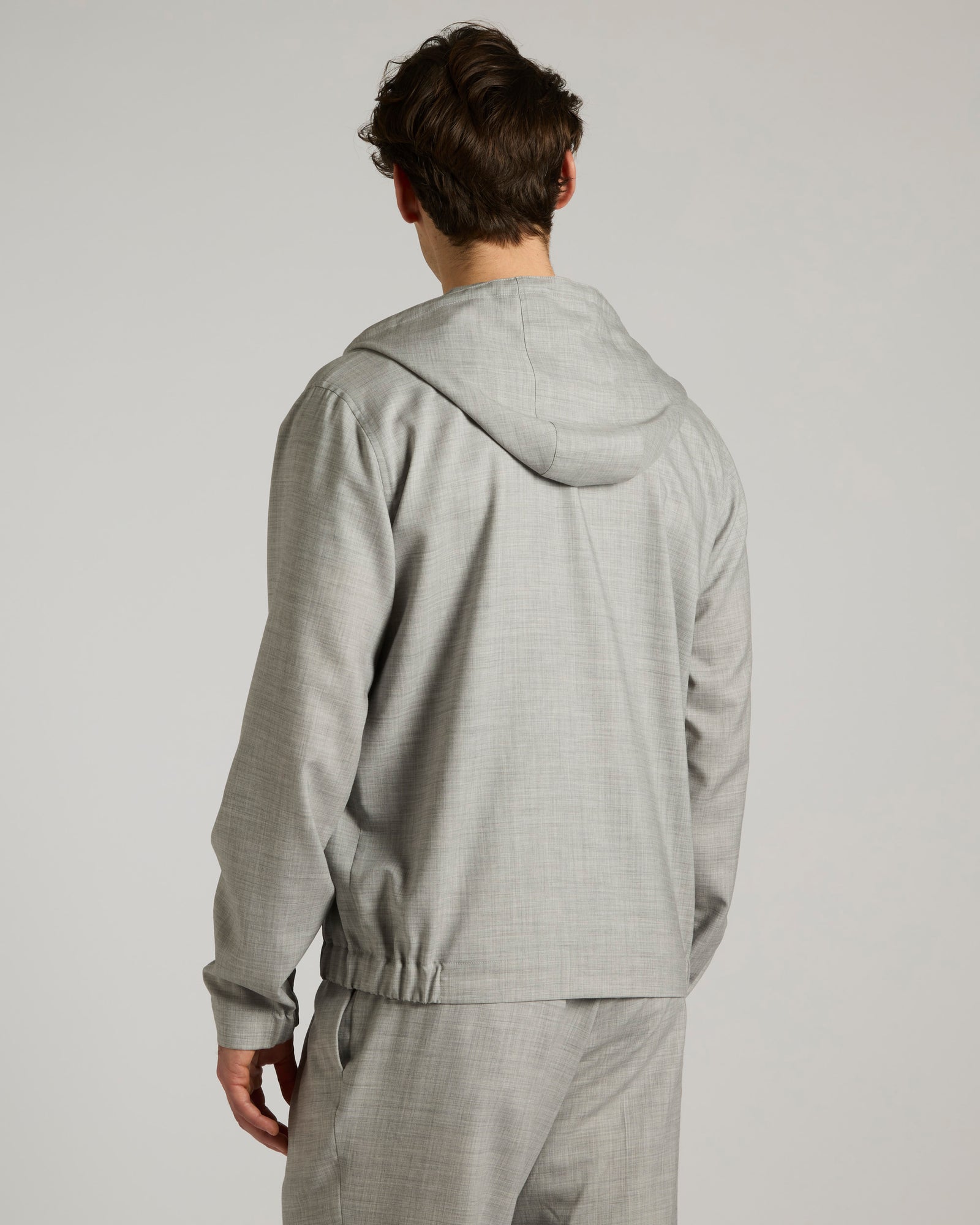 Light grey Cashmere 4.0 blouson 4