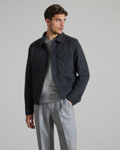 cashmere fleece James bomber 2