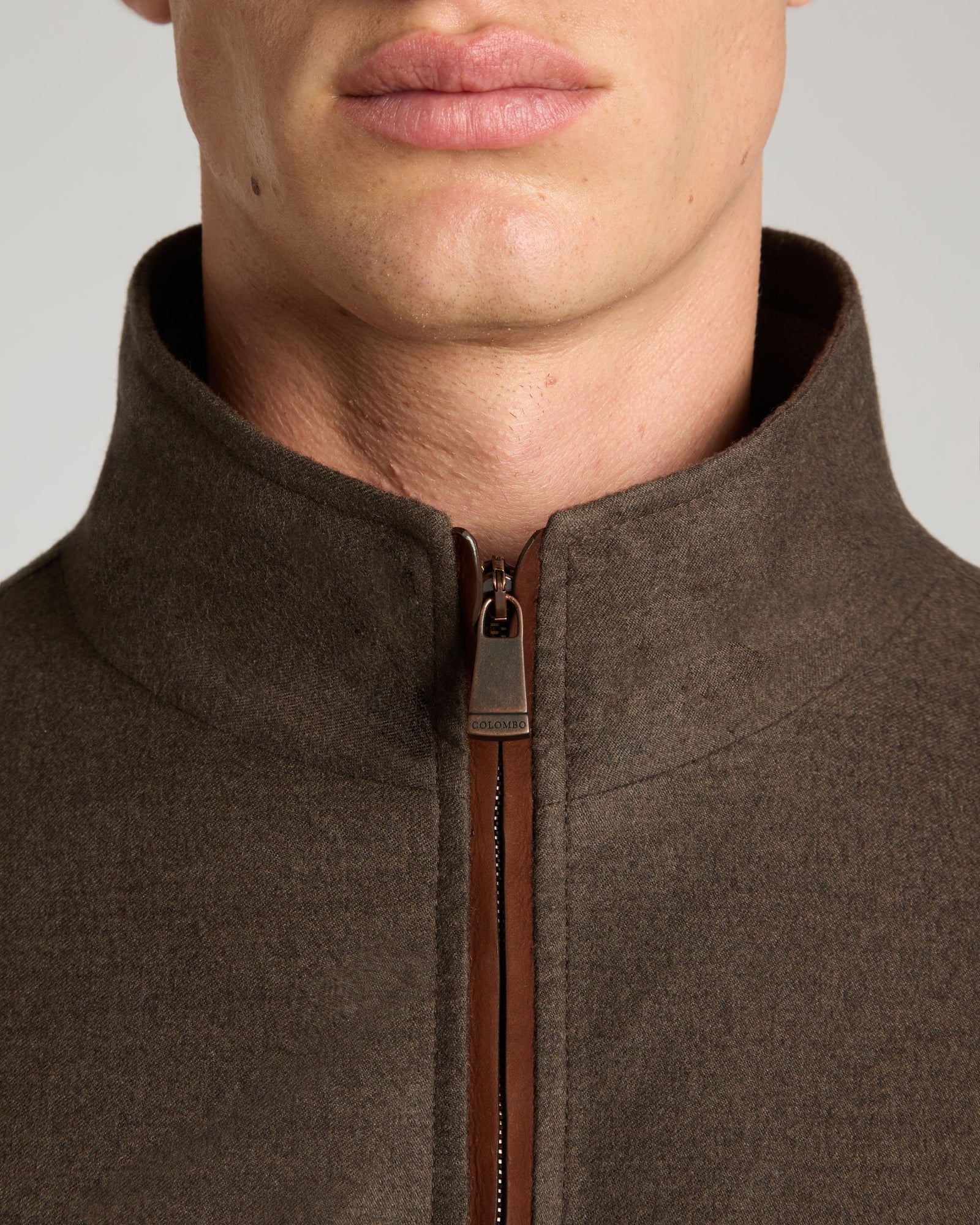 Combed cashmere blouson 8