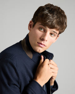 Blue Nicholson blouson in Cashmere Fleece 3