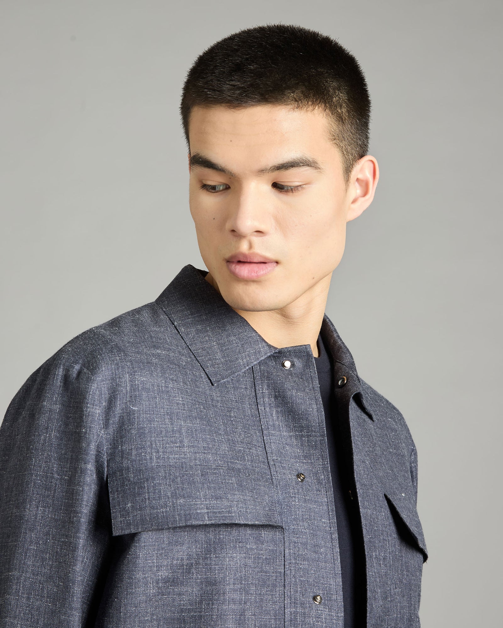 Cashmere Waves Jacket with Ultrasonic Cut