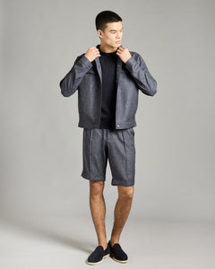 Cashmere Waves Jacket with Ultrasonic Cut