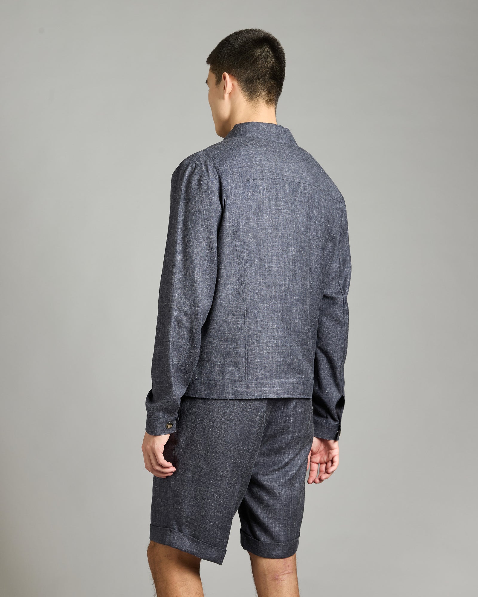 Cashmere Waves Jacket with Ultrasonic Cut