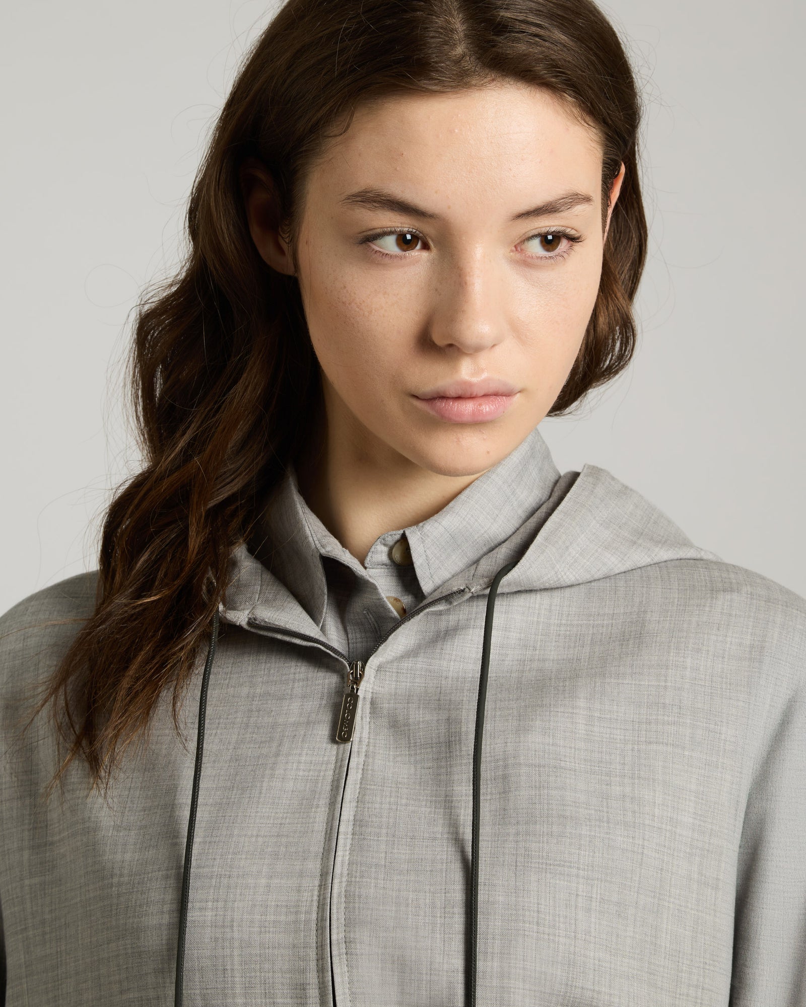 Light grey Cashmere 4.0 blouson 4