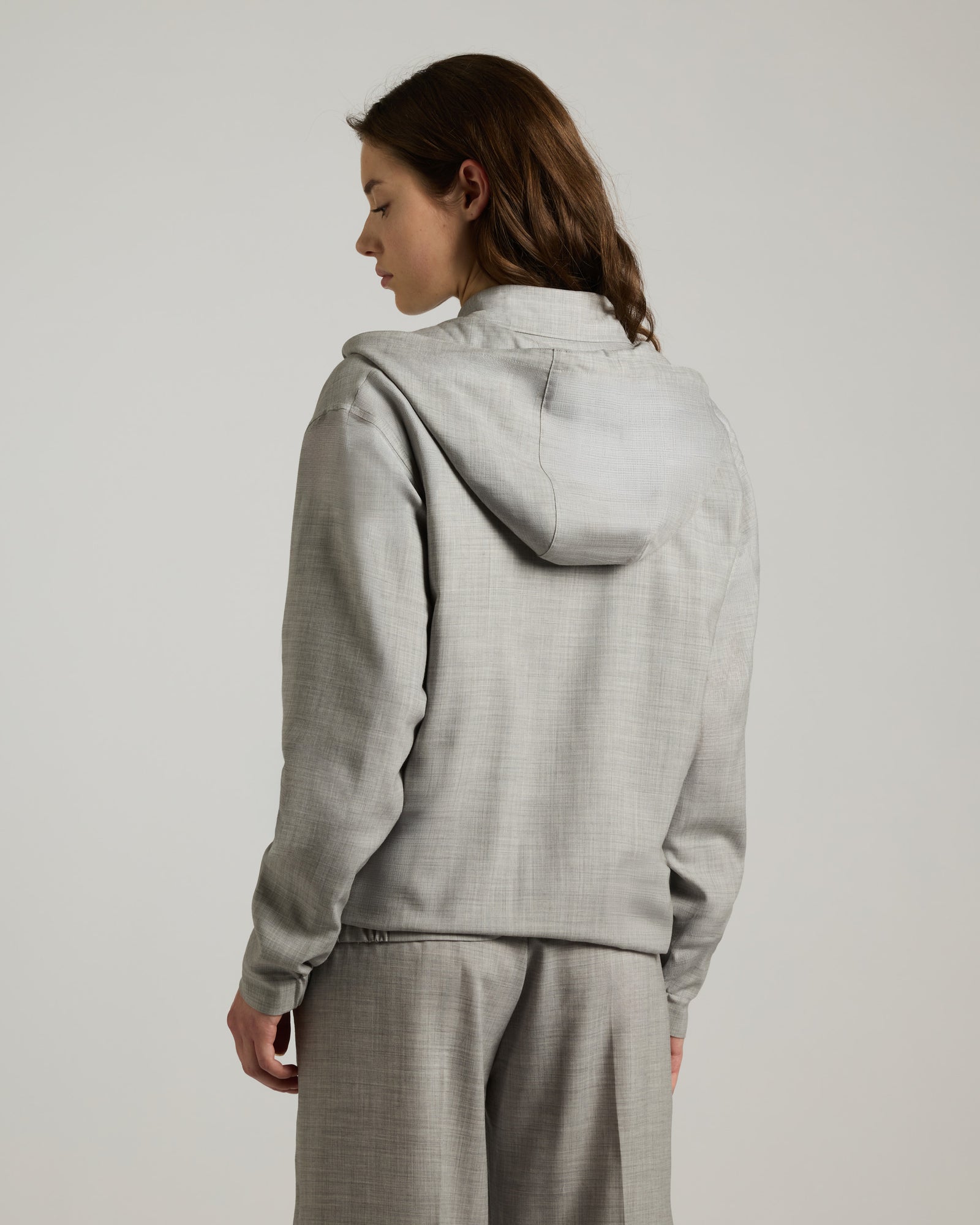 Light grey Cashmere 4.0 blouson 5