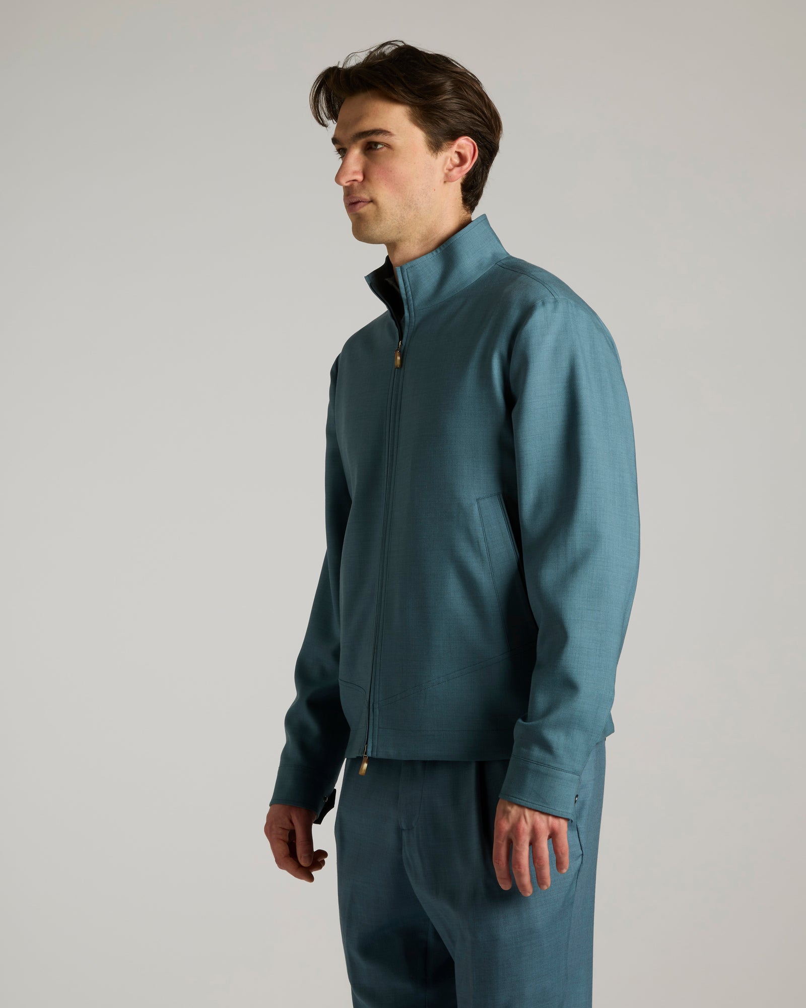 Light blue Cashmere 4.0 NICHOLSON blouson 2
