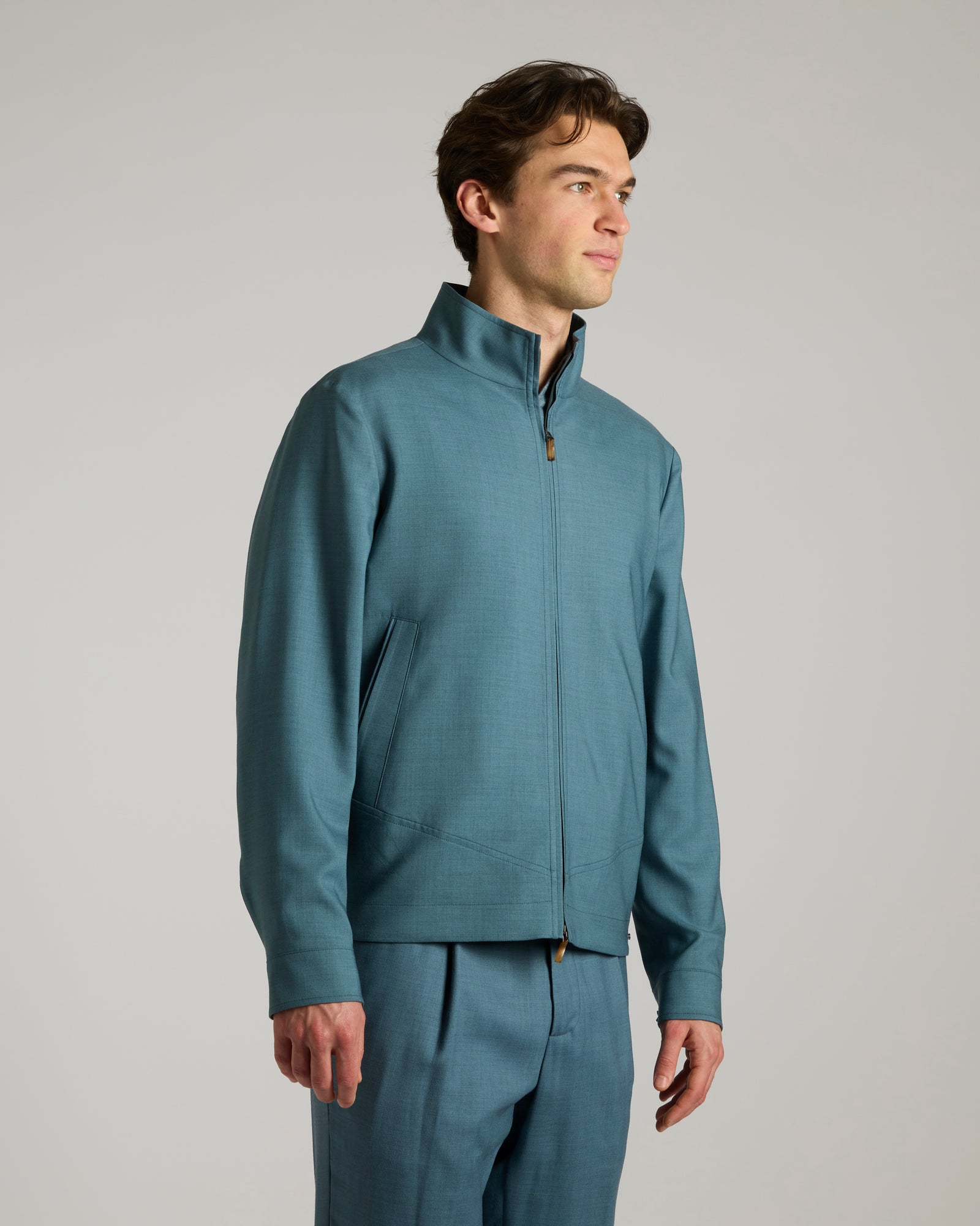 Light blue Cashmere 4.0 NICHOLSON blouson