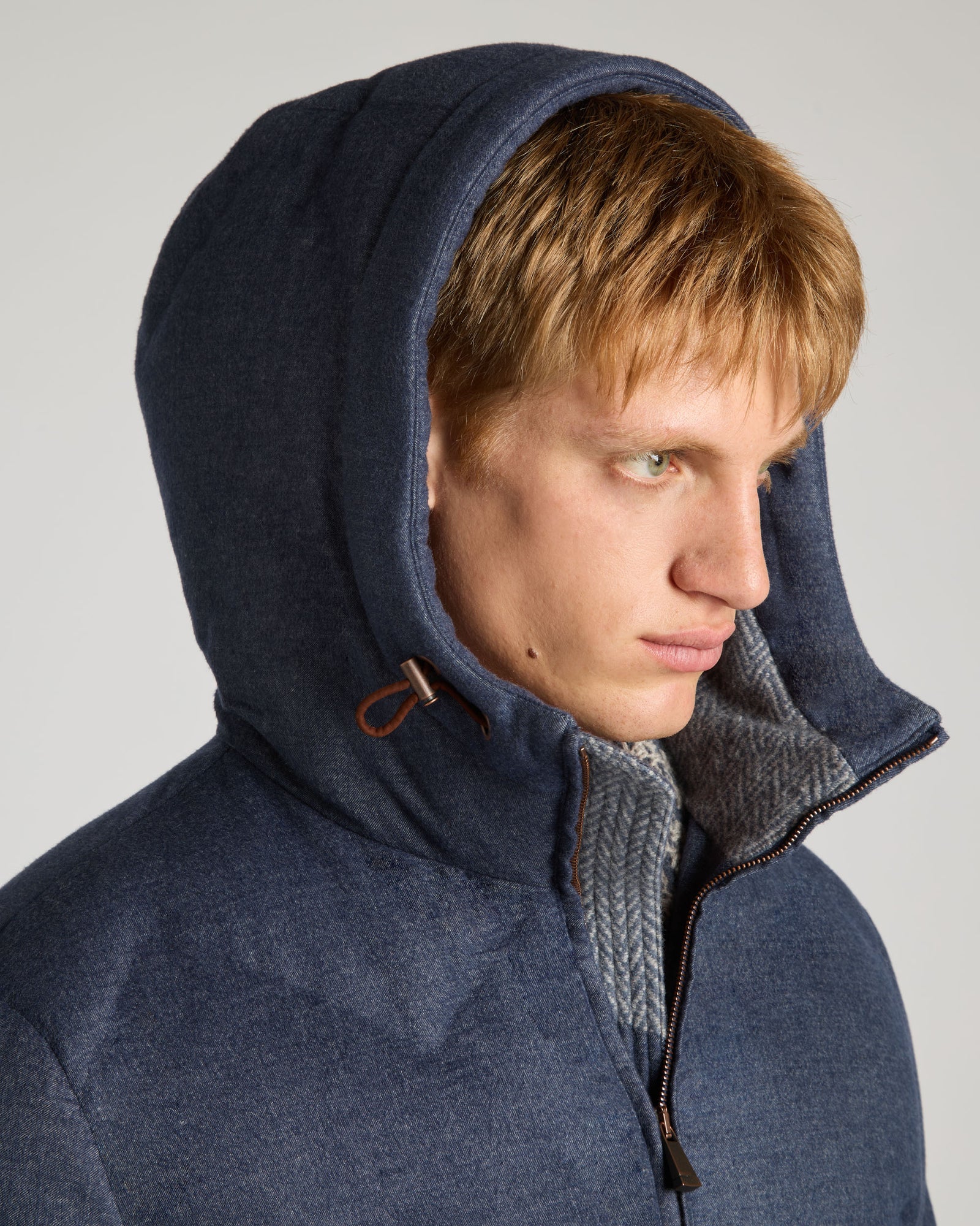 blouson in combed kid cashmere 5