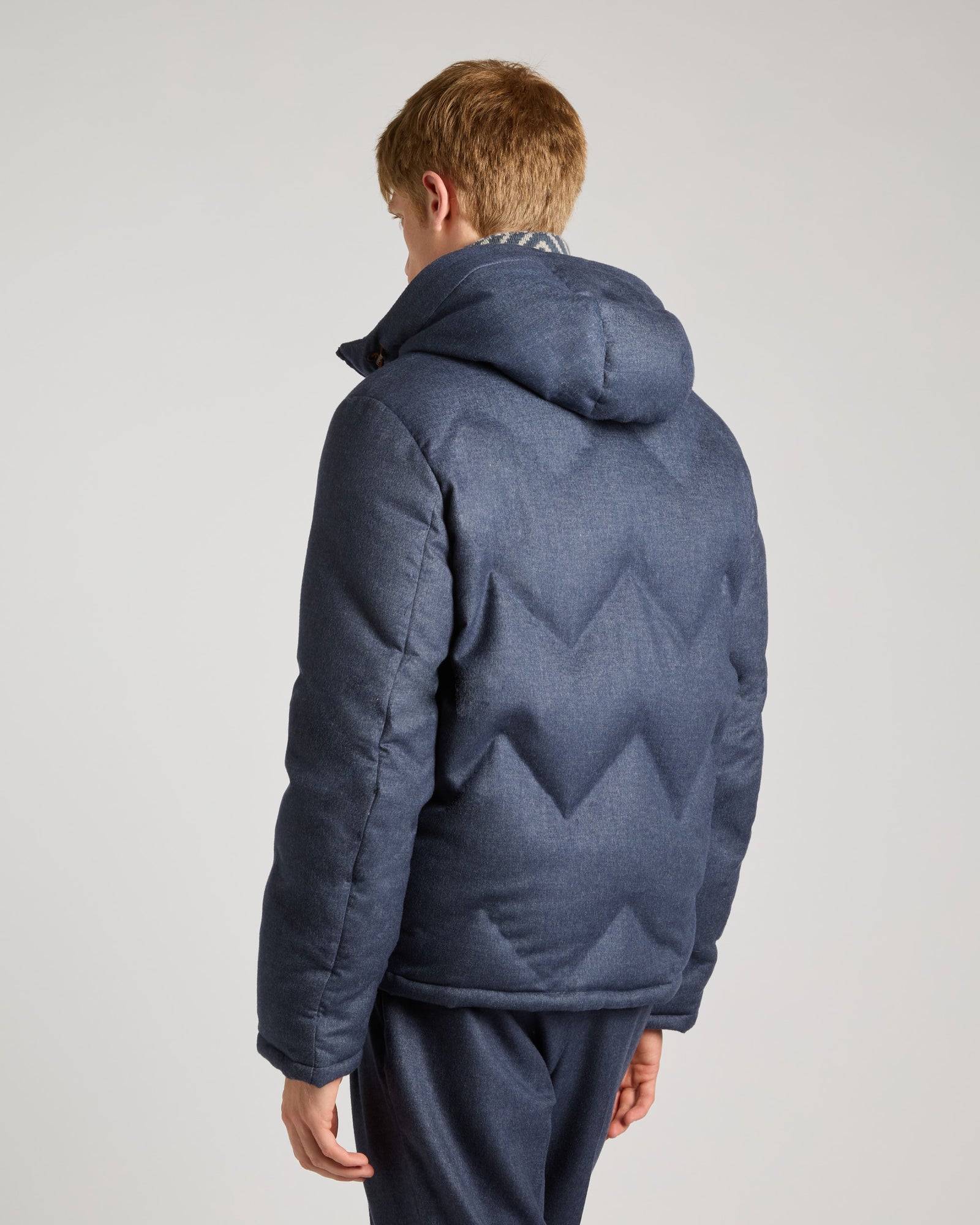 blouson in combed kid cashmere 6